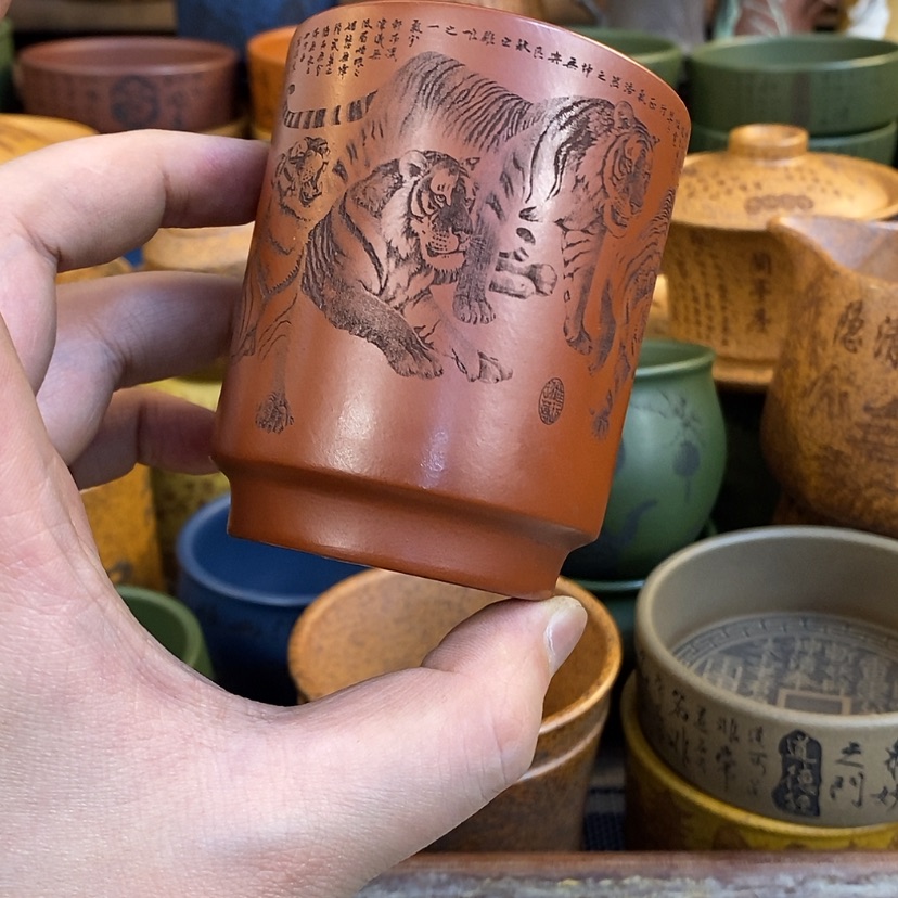 【闪购商品】紫砂杯子宜兴全手工紫砂杯