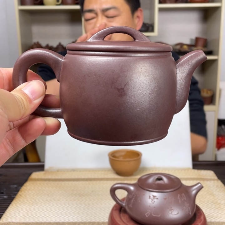 紫砂茶壶心*龙血砂汉瓦