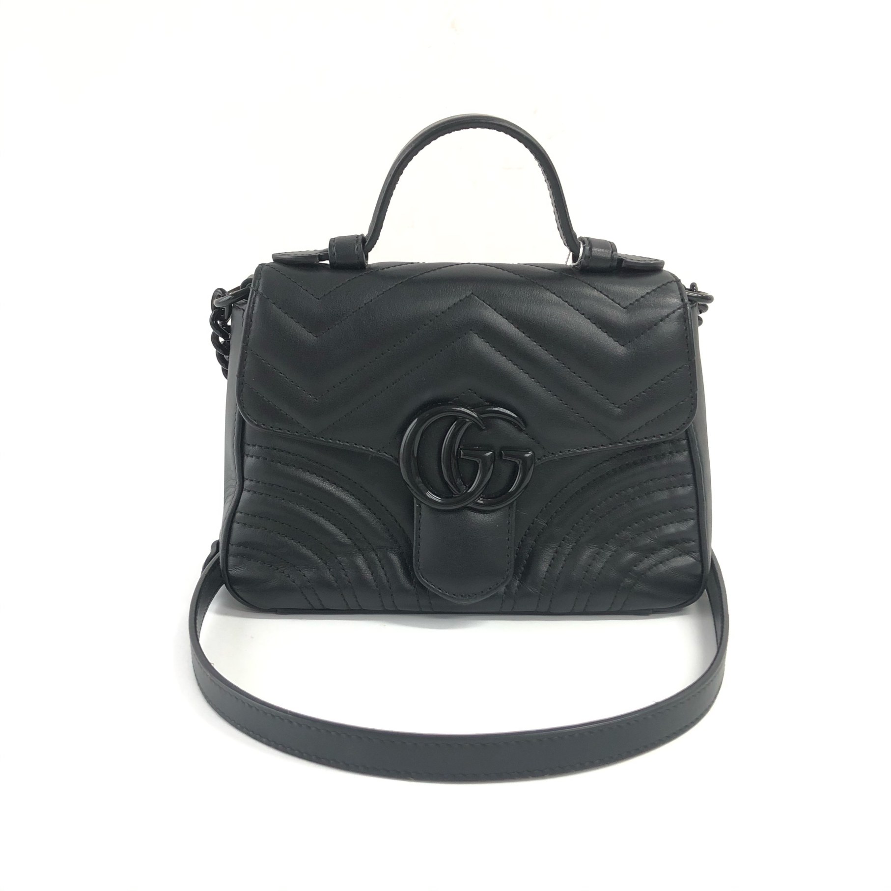 95新 GUCCI/古驰 安洁利知之 GUCCI马蒙邮差手提单肩包  501109