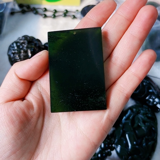 蛇纹石玉手链合金Y****0