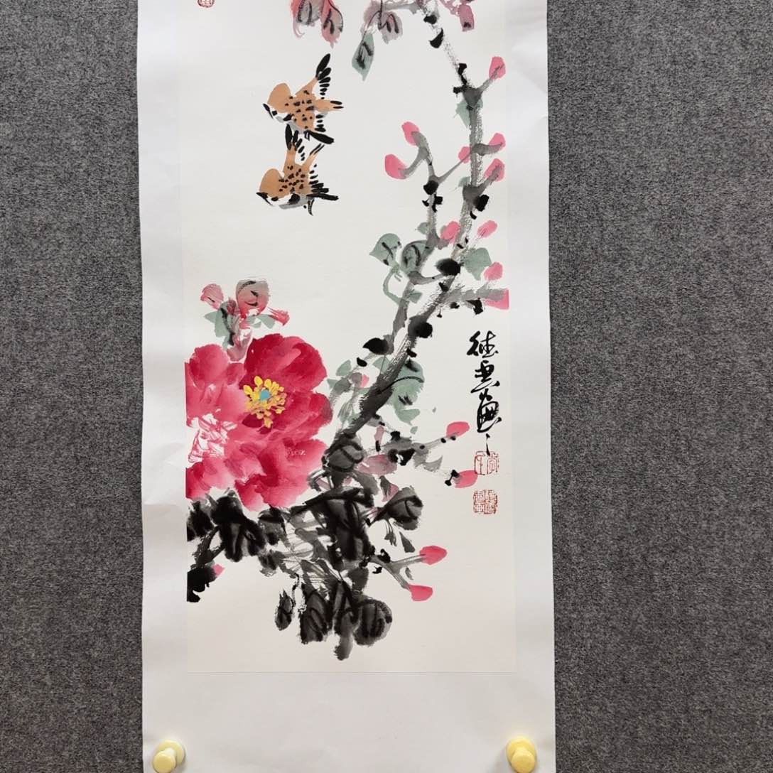 国画李德云老师手绘作品