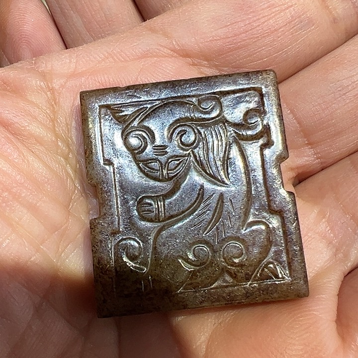 和田玉（糖玉）挂件未镶嵌李**茶
