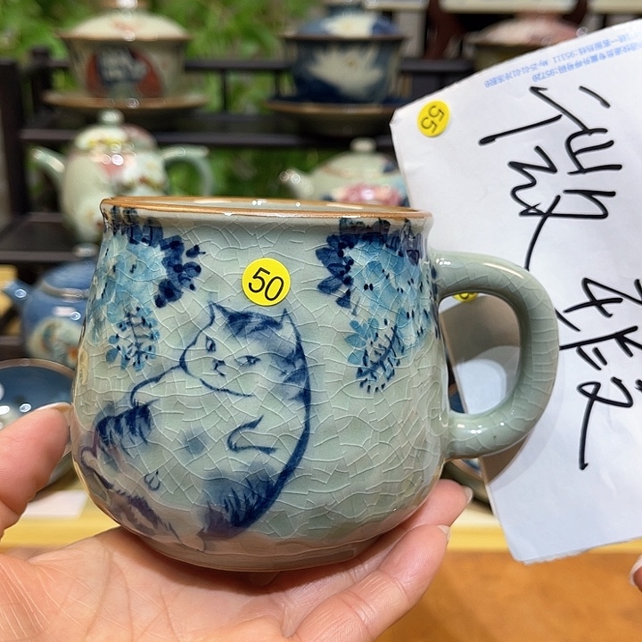 景德镇陶瓷手绘茶具