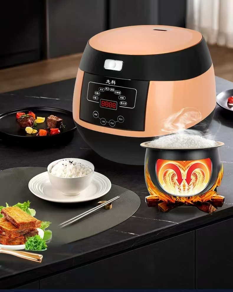 智能多功能定时电煮锅家用