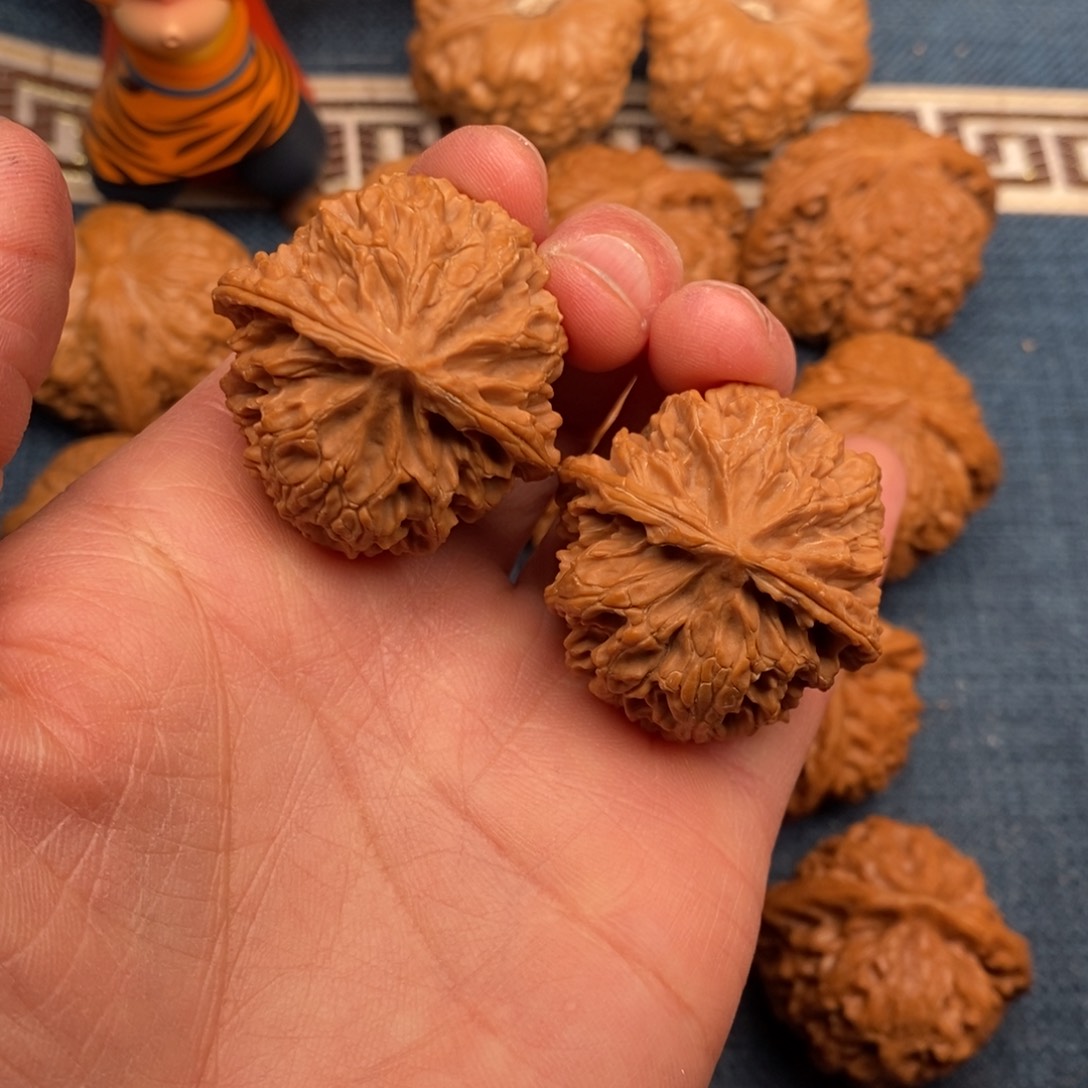 文玩核桃把件35苹果