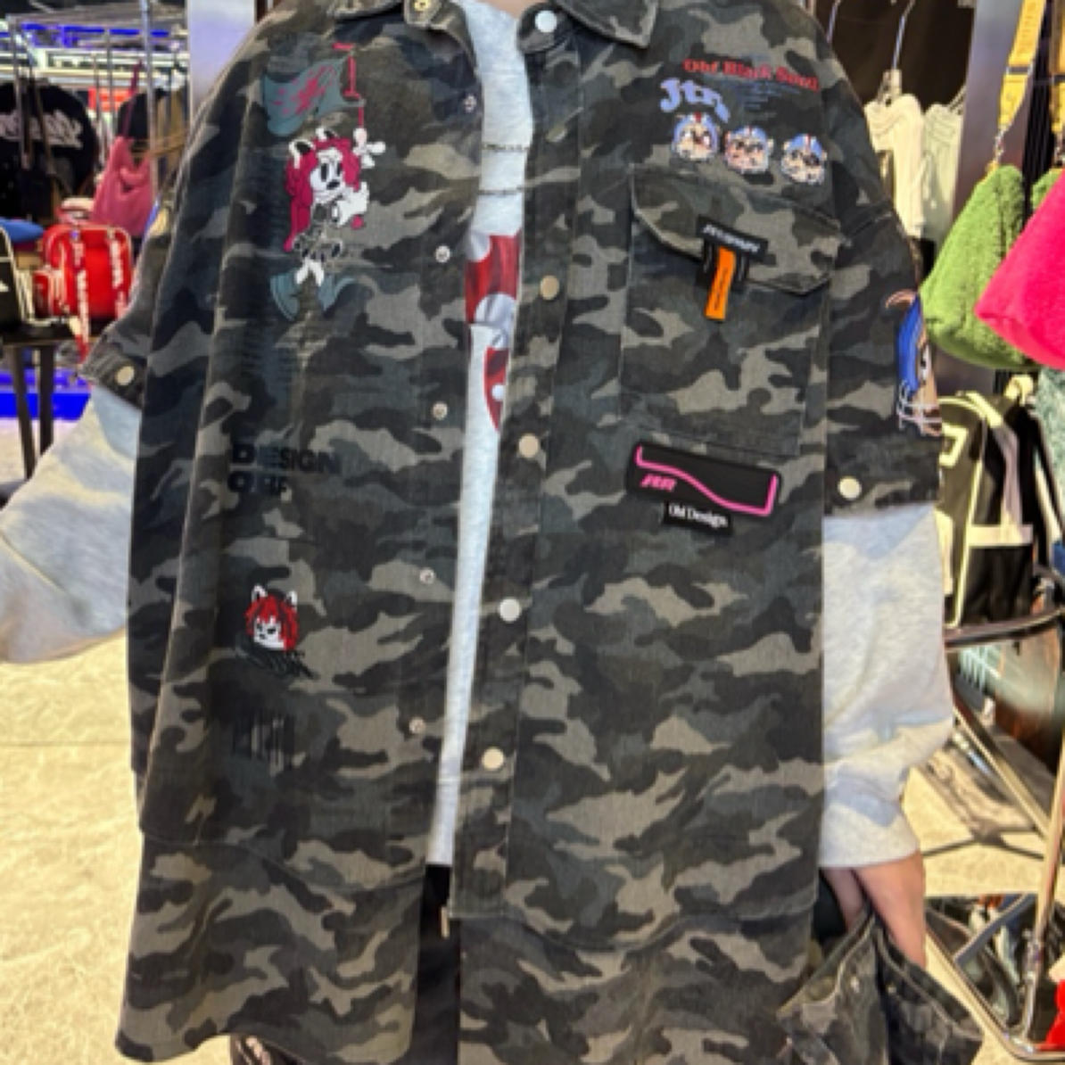 JT可拆卸迷彩外套