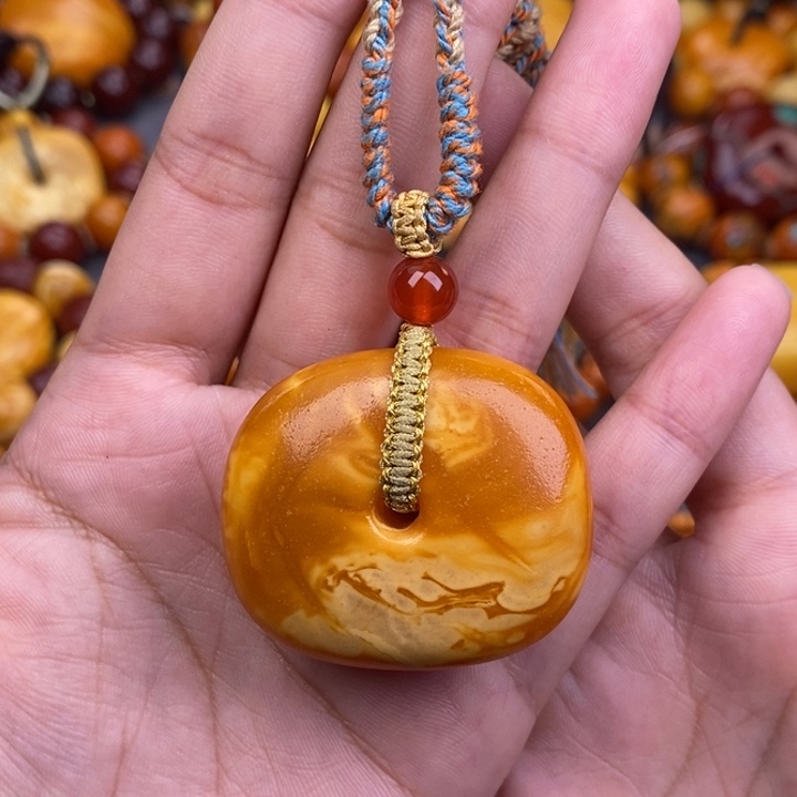 蜜蜡未镶嵌裸石蜜蜡L