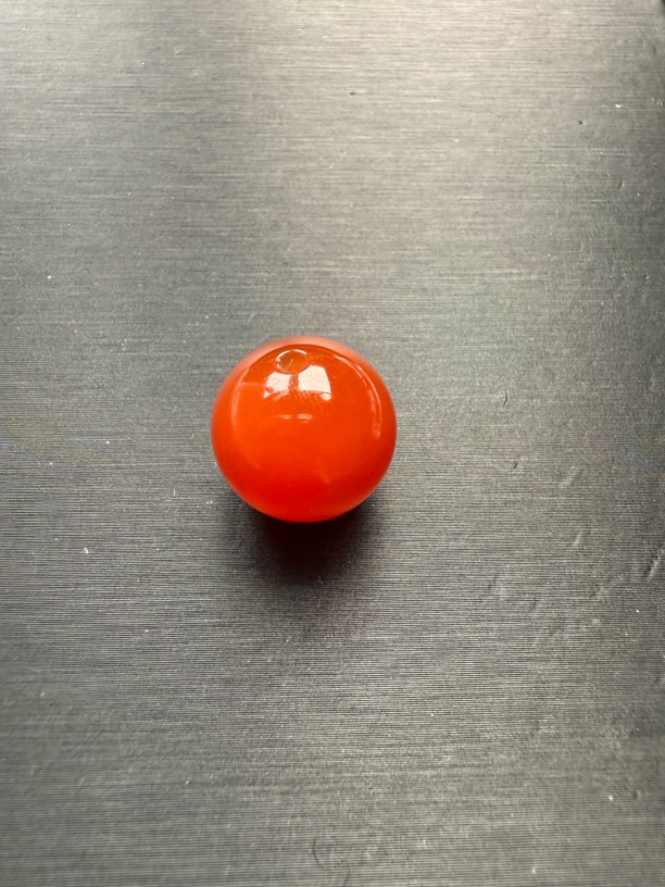 南红圆珠14.6 沙点纹