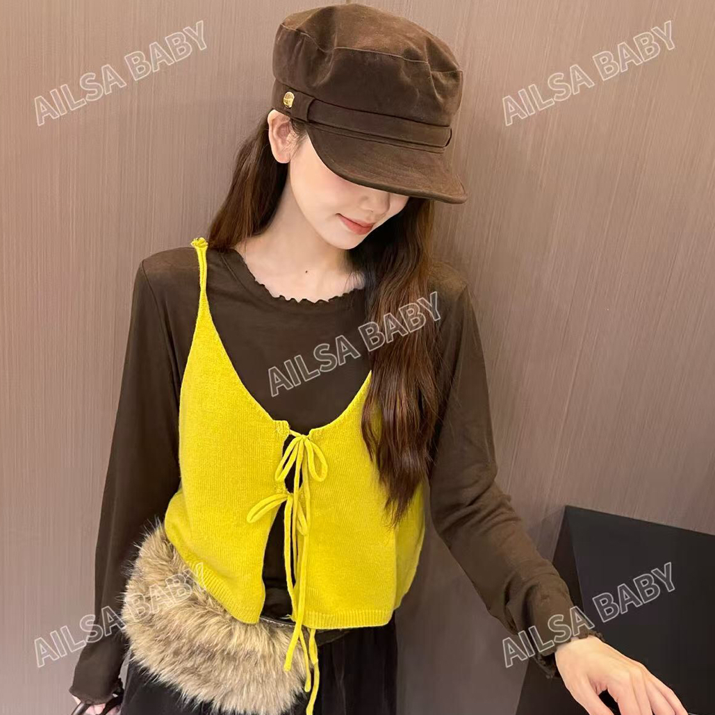 【AILSA BABY】欧货前后两穿真两件上衣/91961A