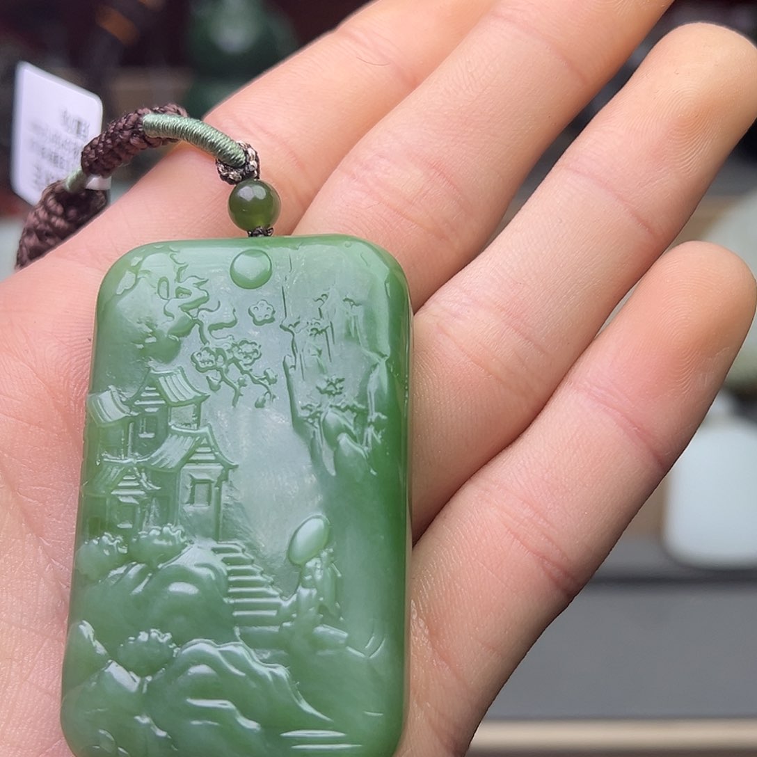 和田玉挂件未镶嵌