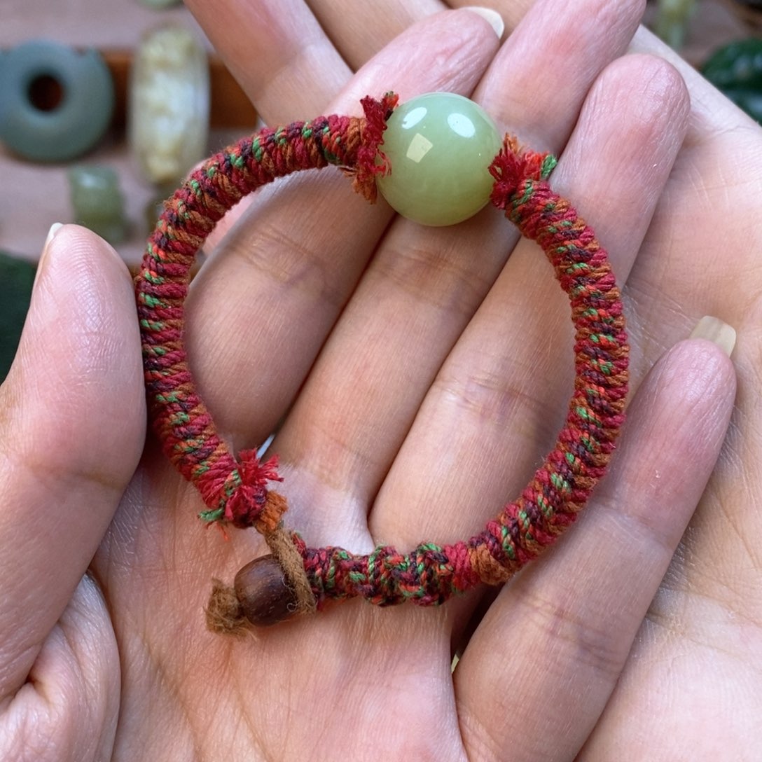 和田玉（糖玉）手链未镶嵌