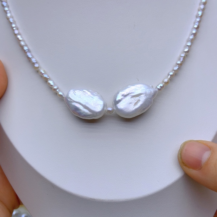 淡水珍珠颈饰未镶嵌