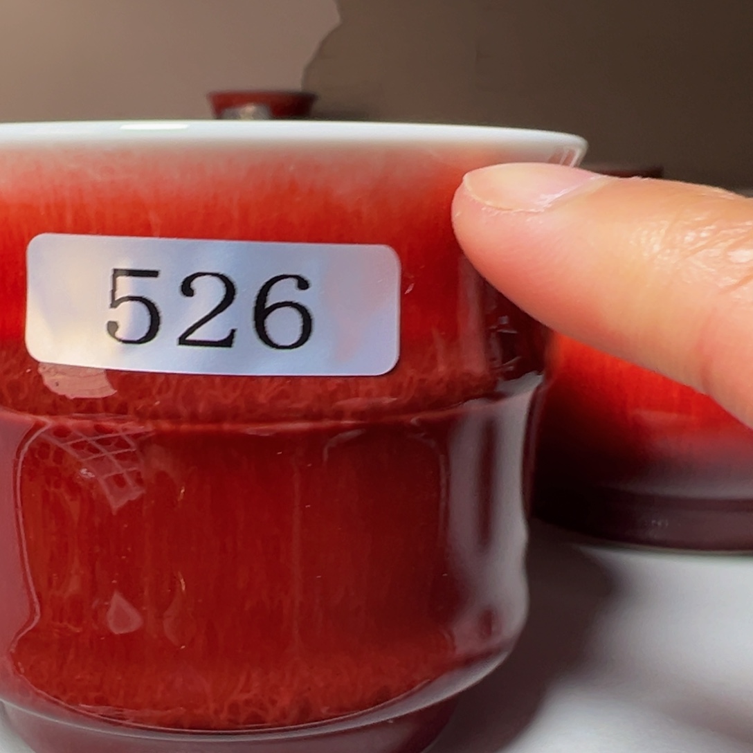 陶景德镇陶瓷郎红微瑕