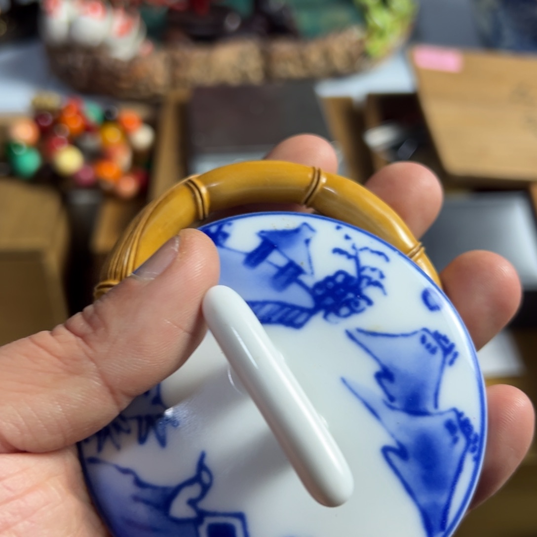 紫砂茶碗我家粉皮真好看啊