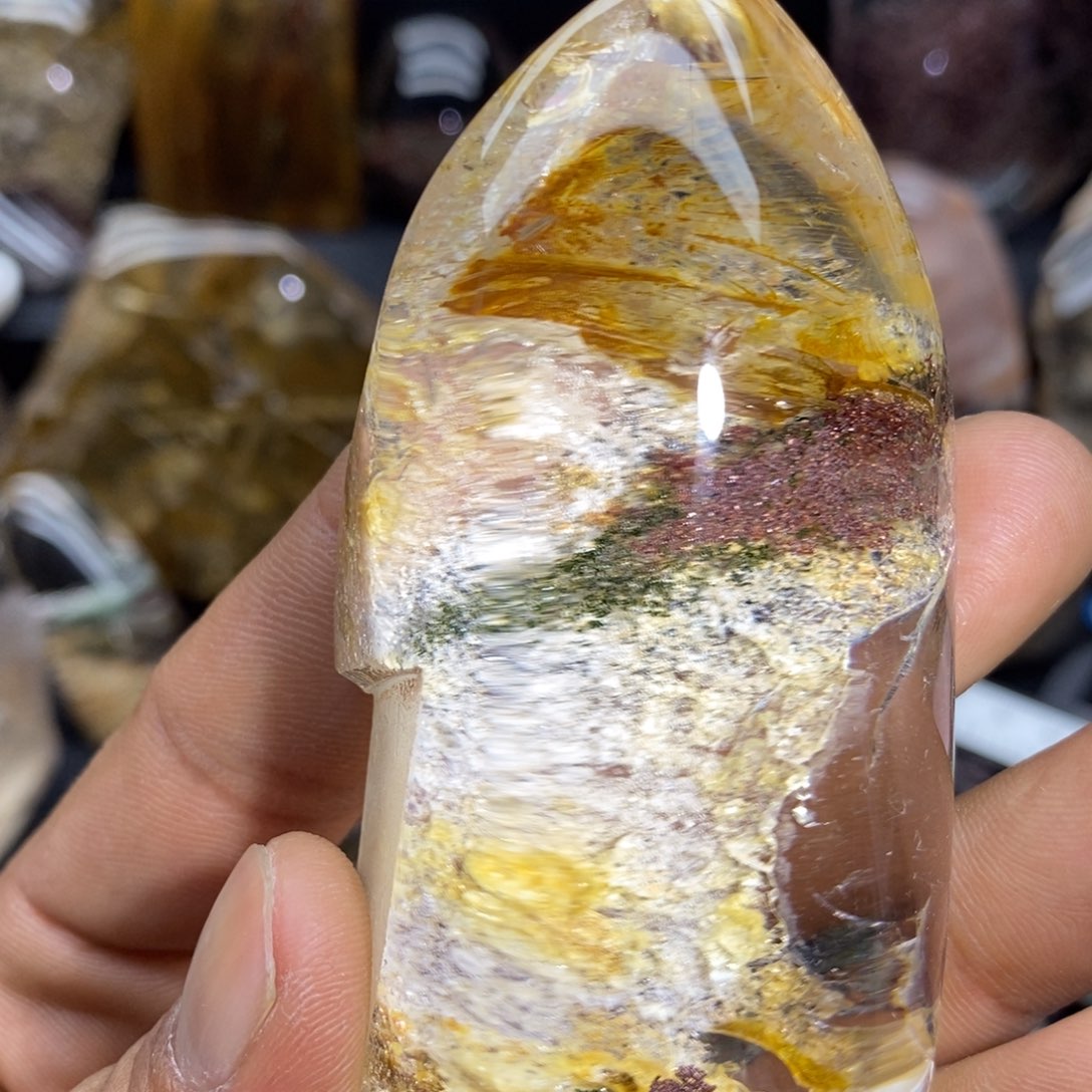 水晶珠宝半成品未镶嵌