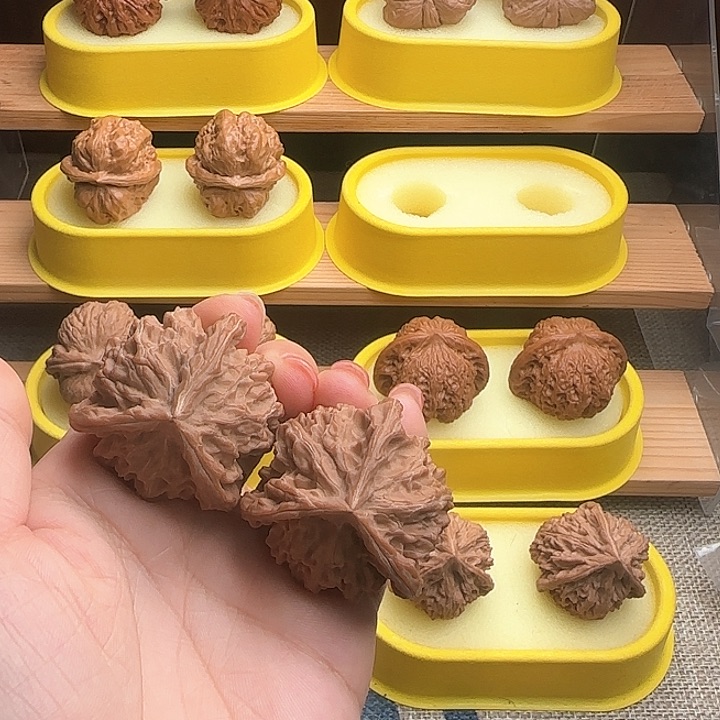 吊坠文玩核桃三棱