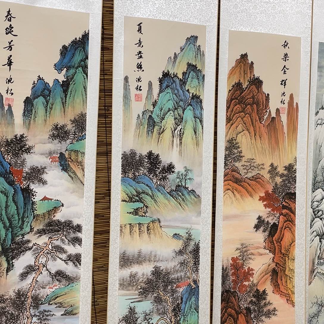 国画老师手笔手绘作品N