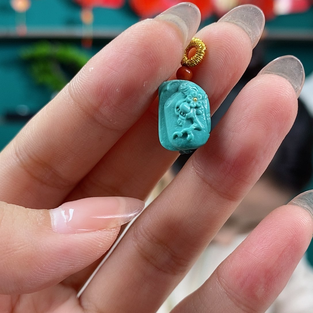 绿松石珠宝奇石未镶嵌