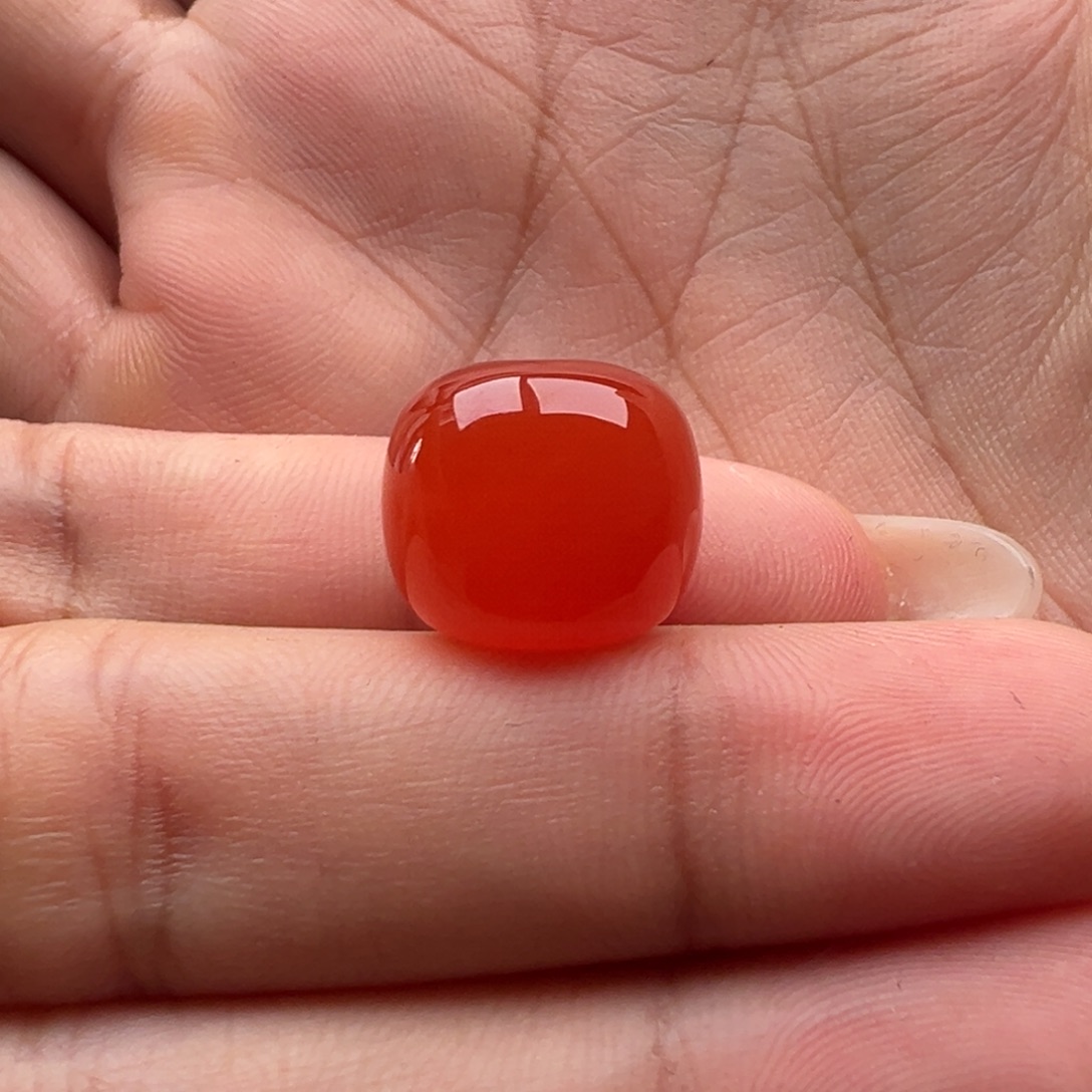 ****3南红玛瑙未镶嵌老型13.8x12.3水线