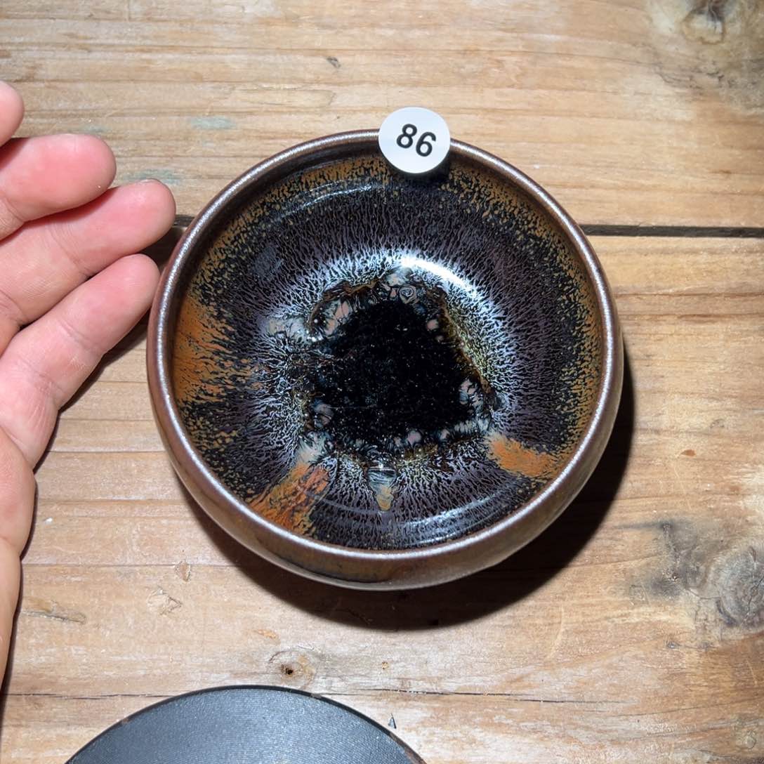 茶盏老表精选柴烧86