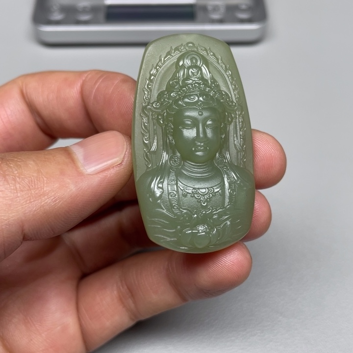 和田玉吊坠(不含链)未镶嵌用****0