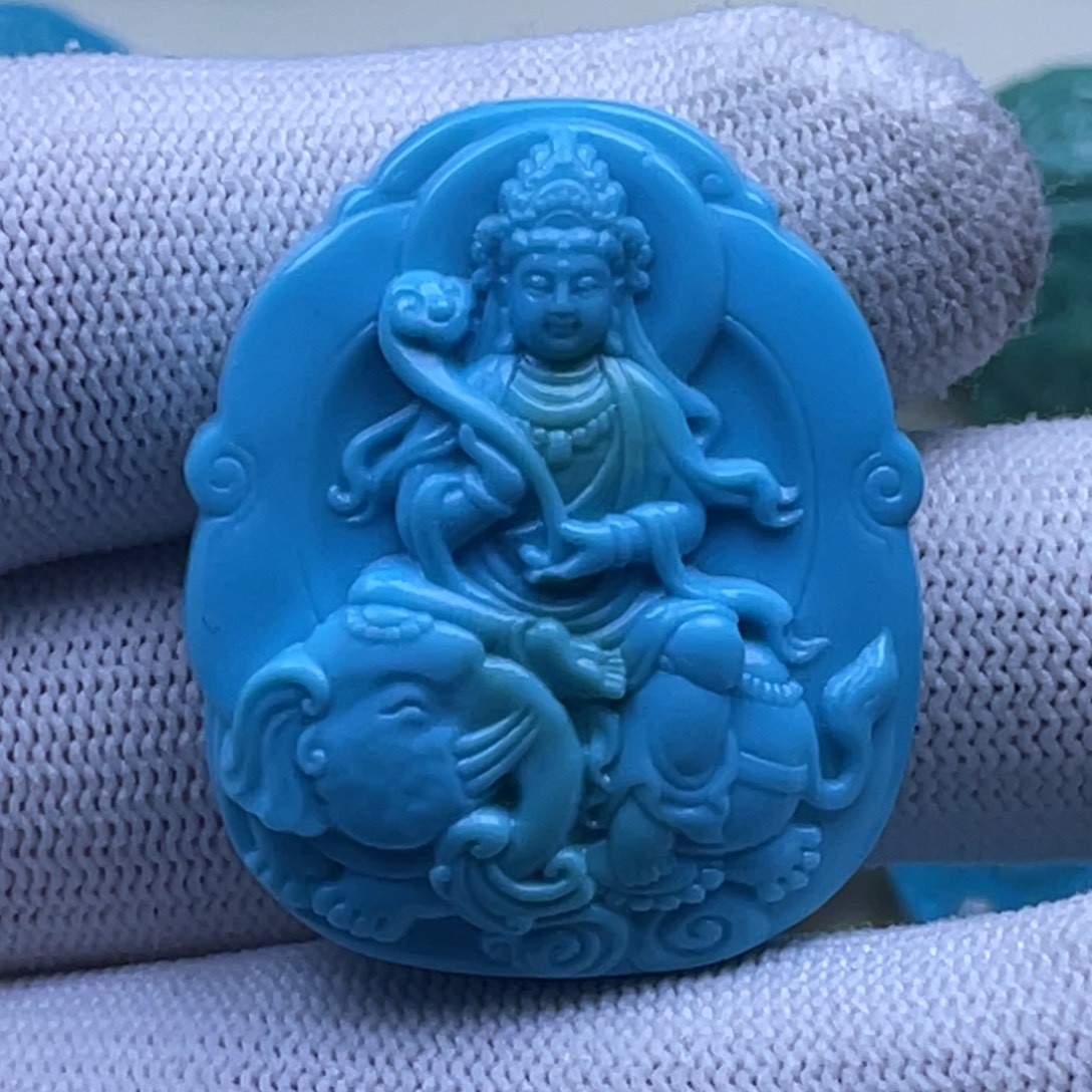 绿松石未镶嵌珠宝奇石