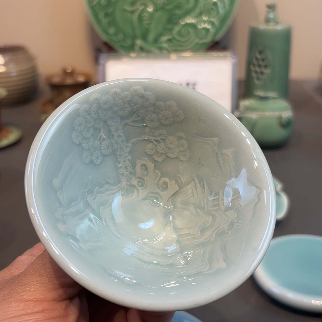 瓷片龙泉青瓷福利青瓷