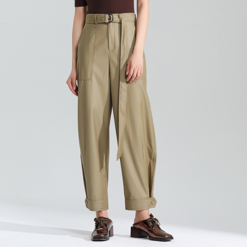 【粉丝专享】莱芙艾迪儿休闲裤1D1K75076