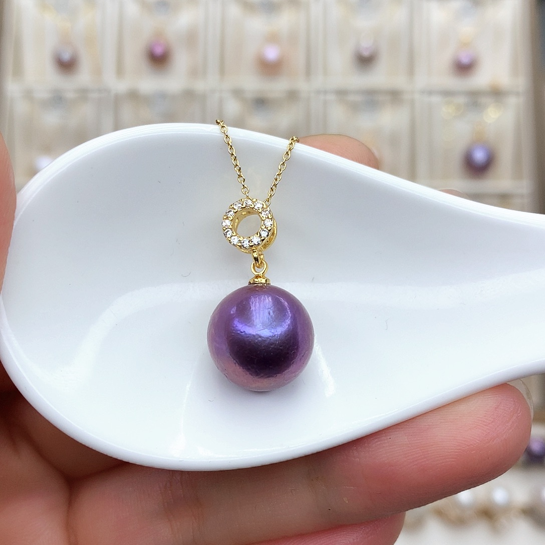 淡水珍珠颈饰合金