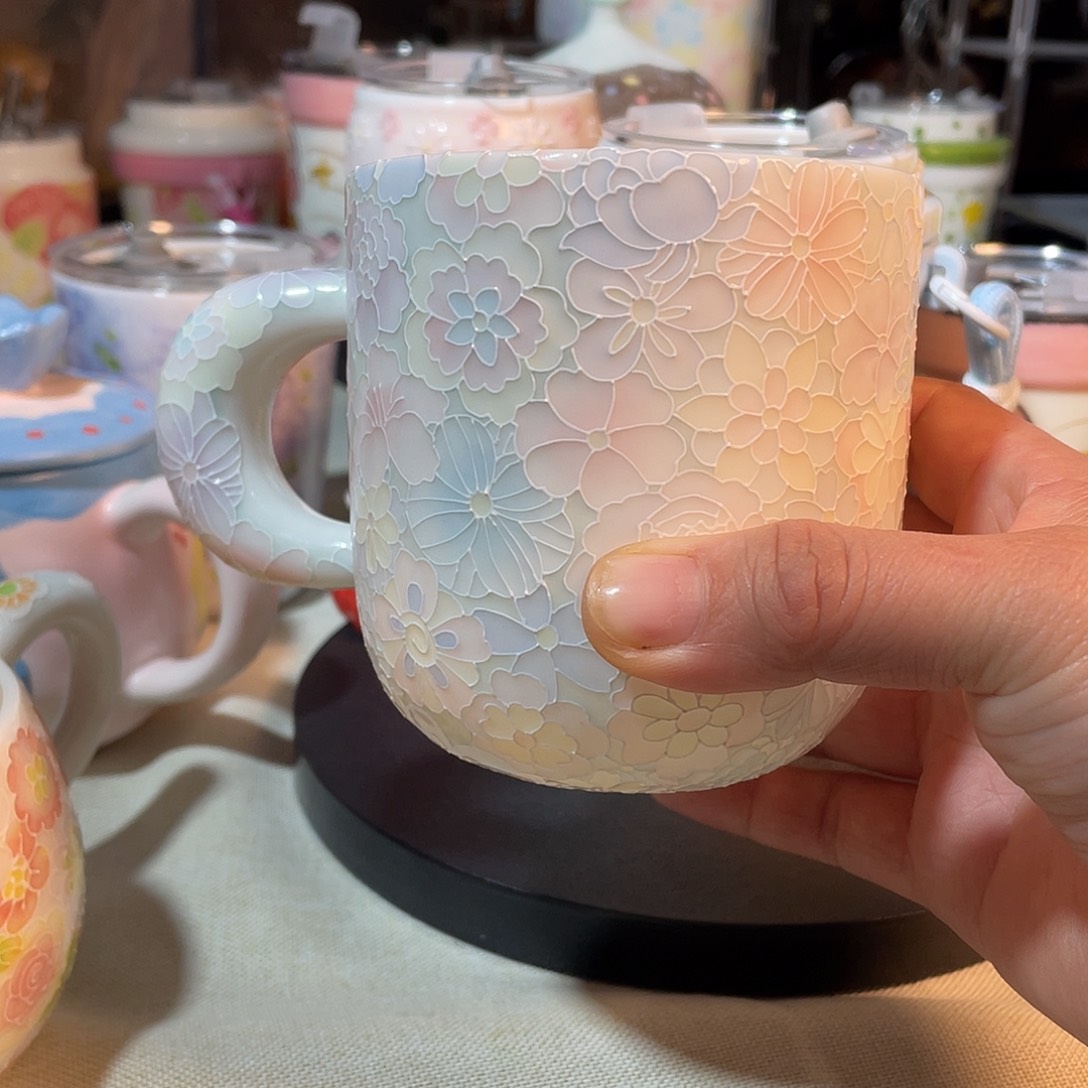 景德镇手绘马克杯