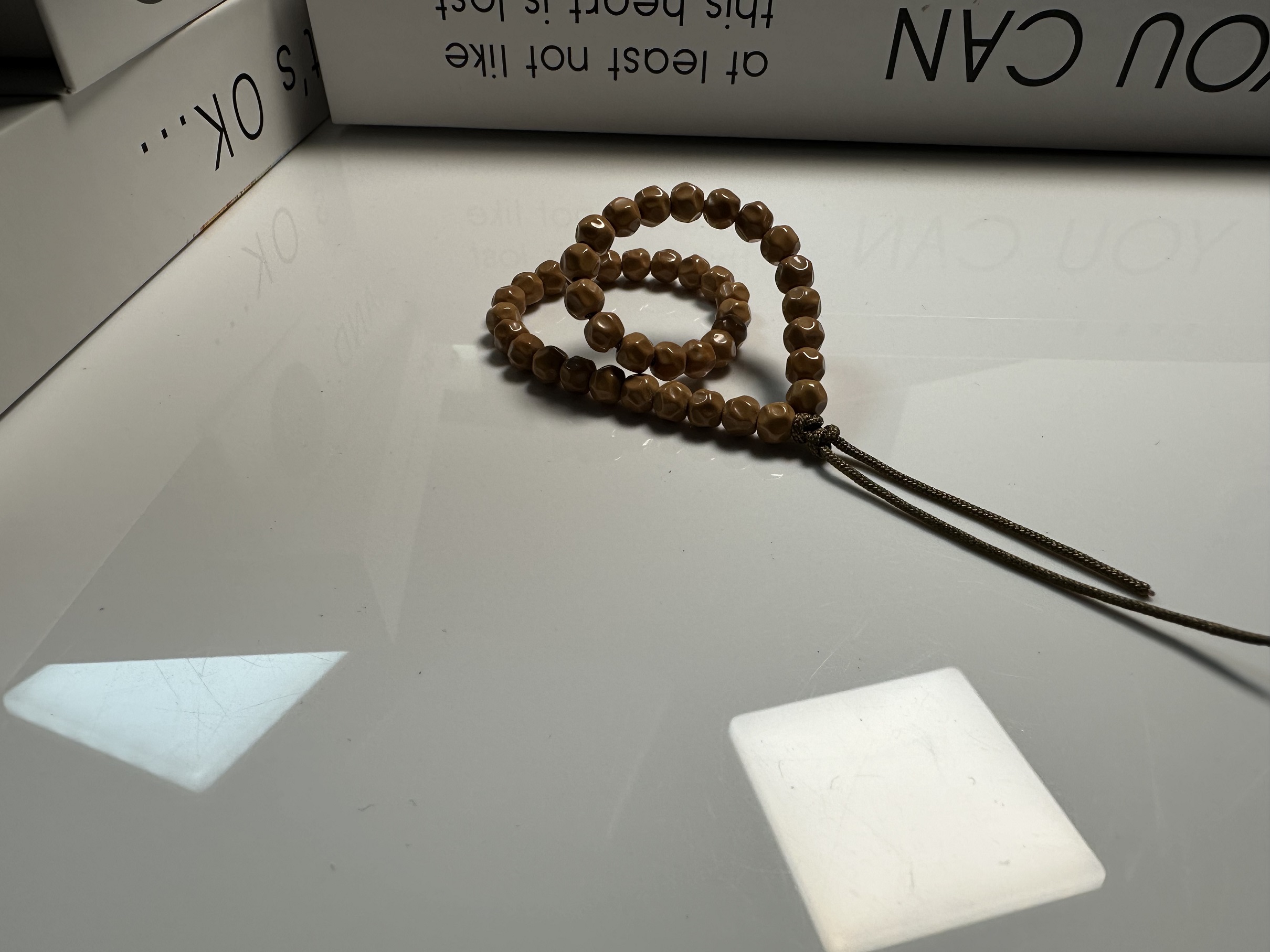 【云帆出品】橄榄核核尖无相手持颗颗手工制作5.8尺寸