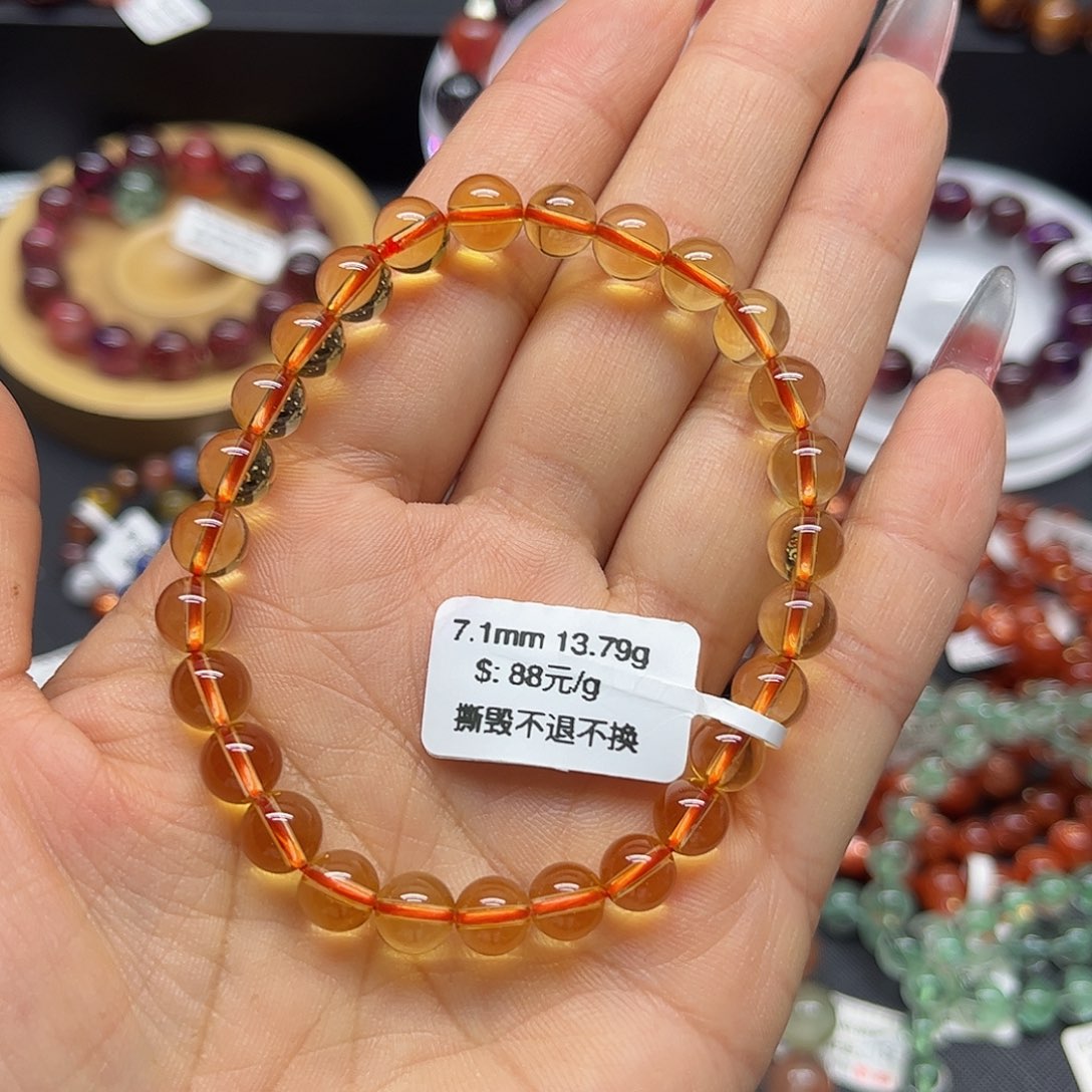 未镶嵌手链水晶手链