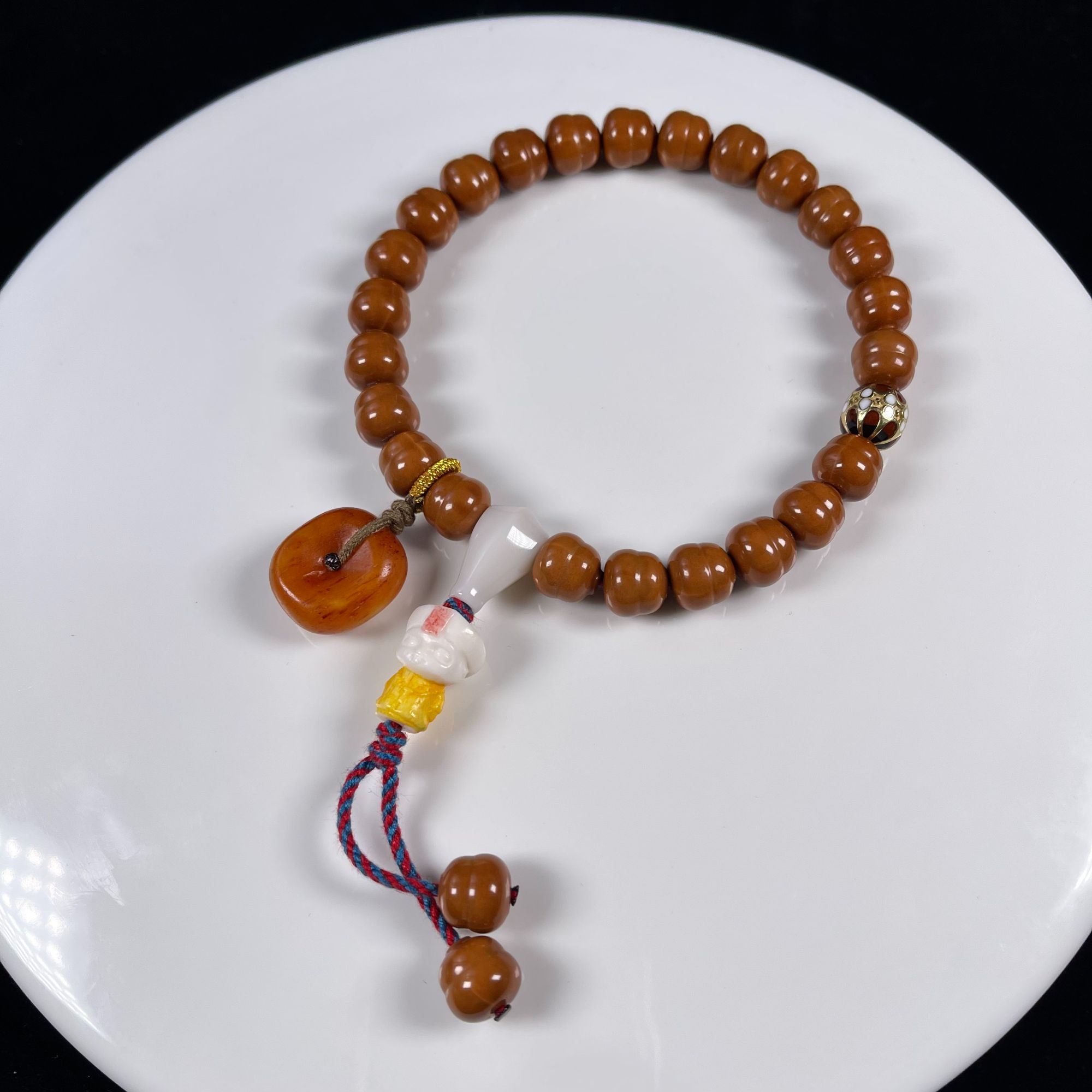 【国风款】灵葫猴头雕刻手持