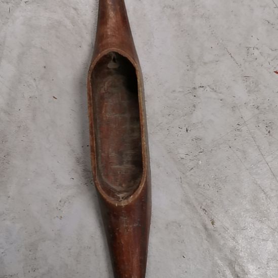 欧***波香榧木老木雕花版一片