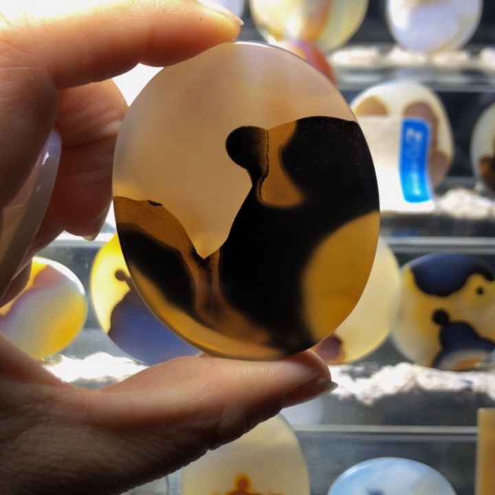 合金玛瑙/玉髓珠宝奇石92