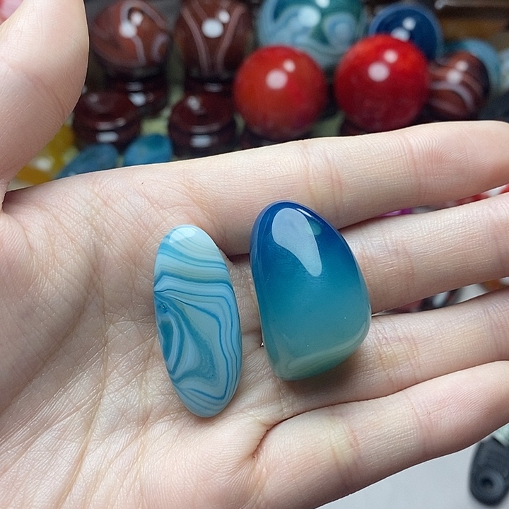 玛瑙/玉髓未镶嵌吊坠(不含链)