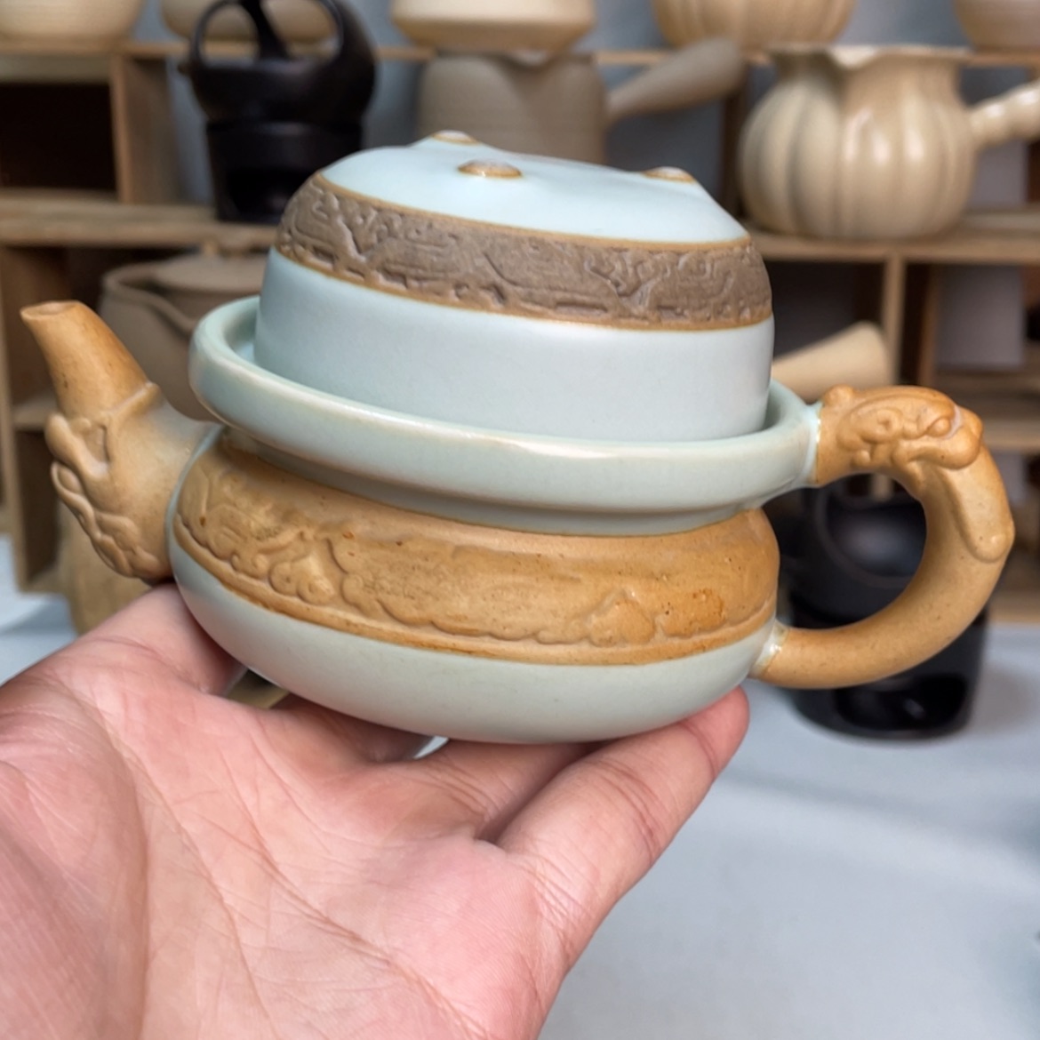 【闪购商品】壶老段烧陶瓷茶器！