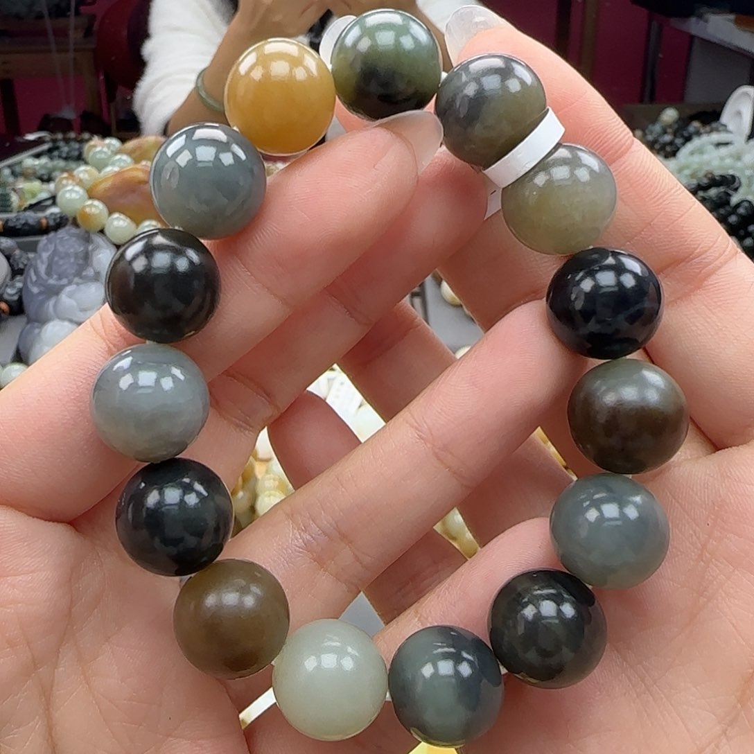 和田玉手链未镶嵌