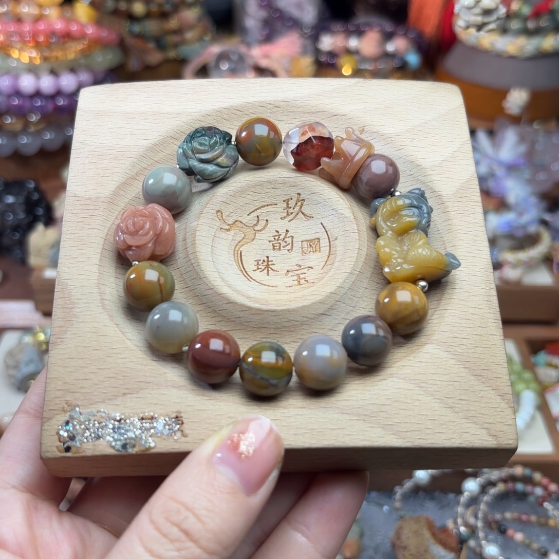 水晶未镶嵌珠宝半成品