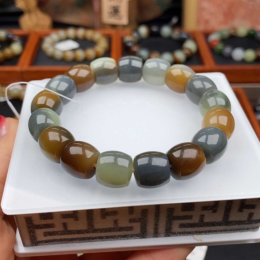 和田玉手链未镶嵌