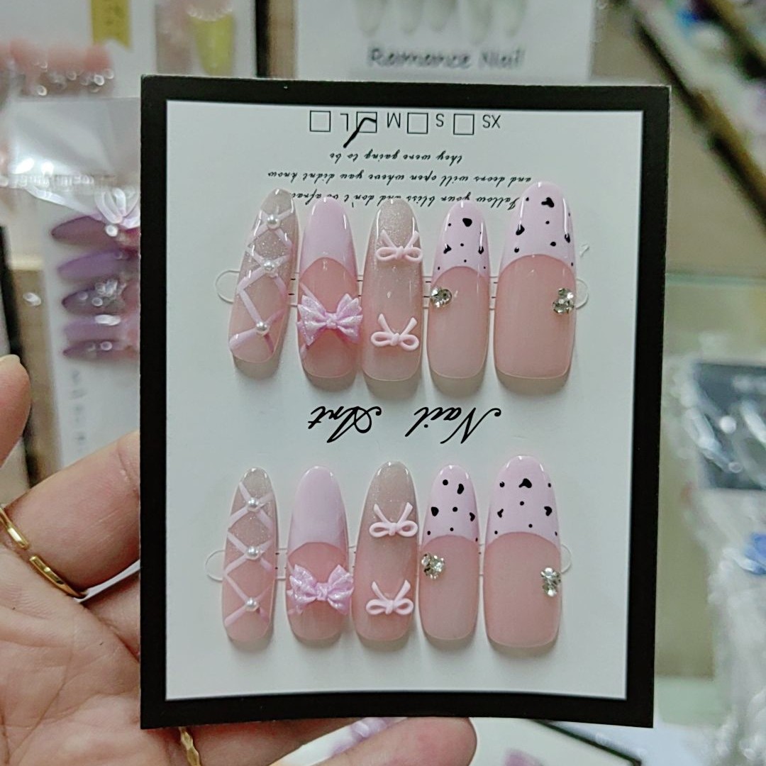 高级感可拆卸穿戴甲片日常百搭成品美甲贴片