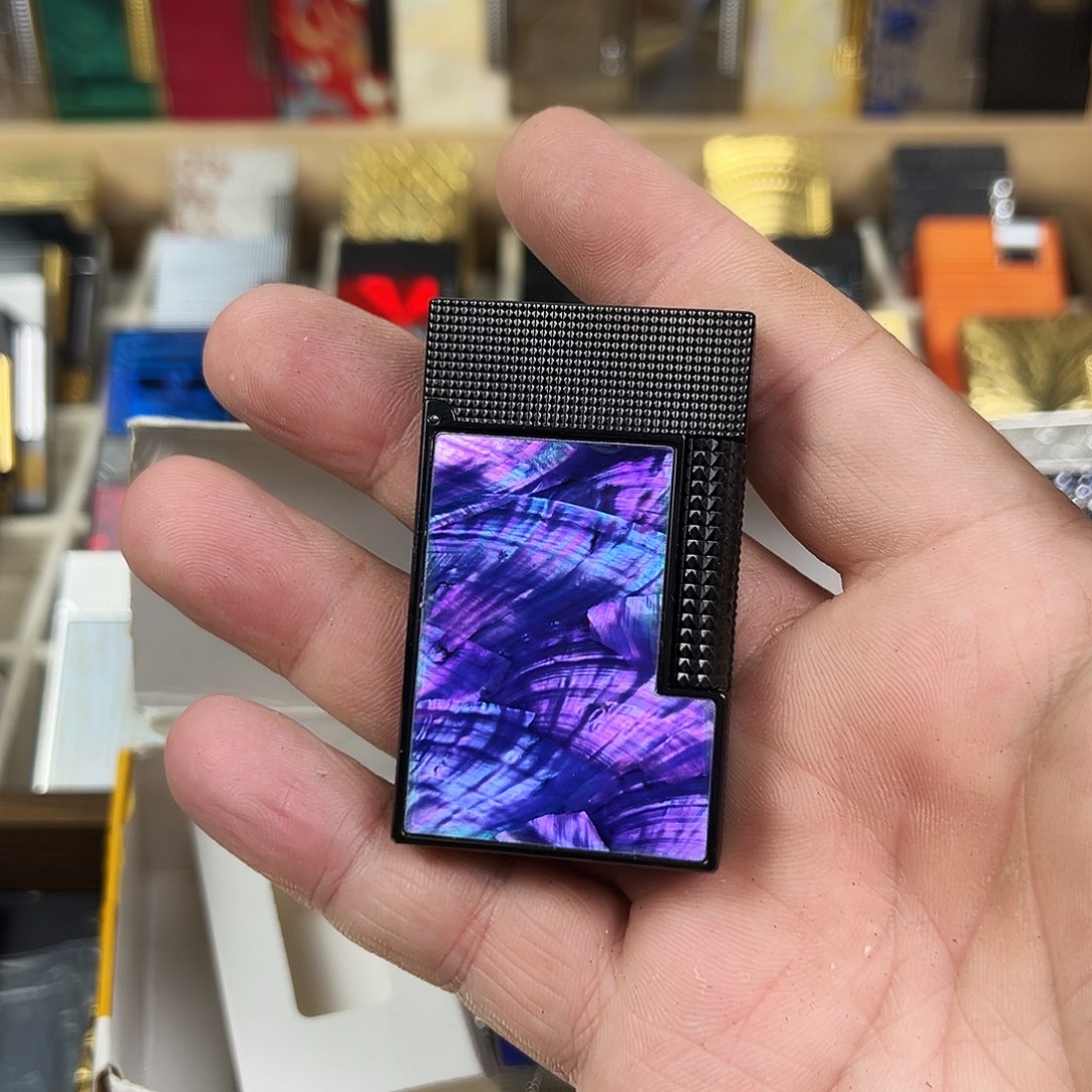 纯铜黑色卡路紫贝简装