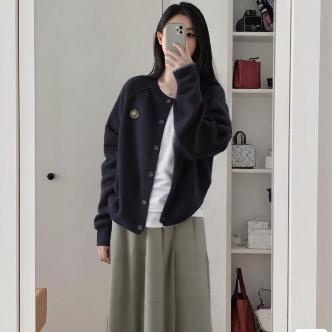 女士抽绳松紧腰显瘦遮胯休闲九分弯刀裤宽松直筒哈伦裤