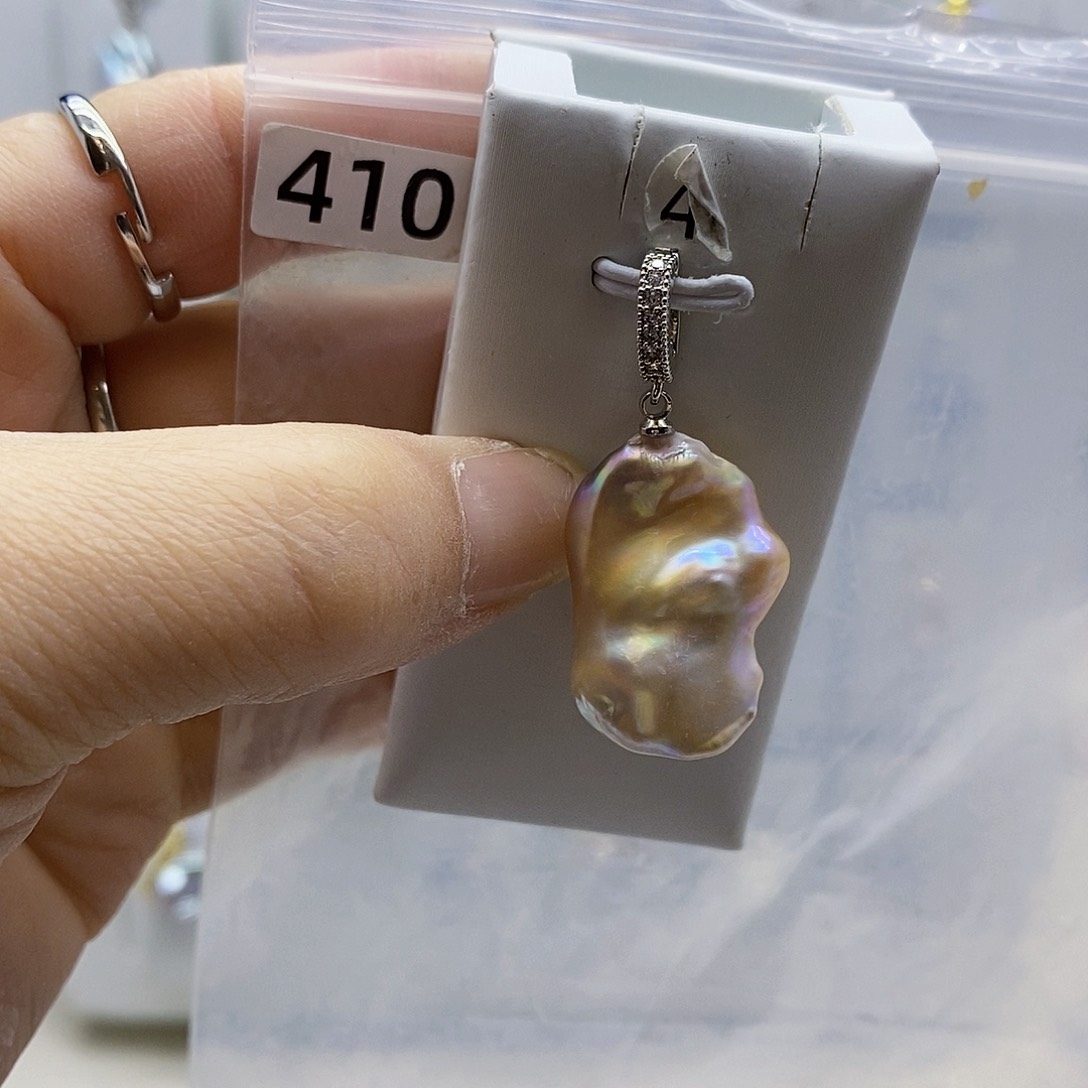 颈饰合金淡水珍珠