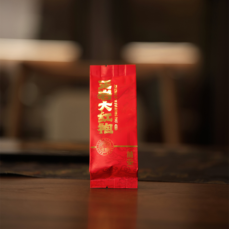 前荼 武夷山正岩大红袍乌龙茶 花果香 8.3g/泡 自然农法 干净耐泡