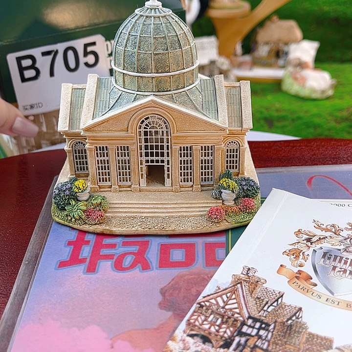 紫砂茶宠小房子微缩景观