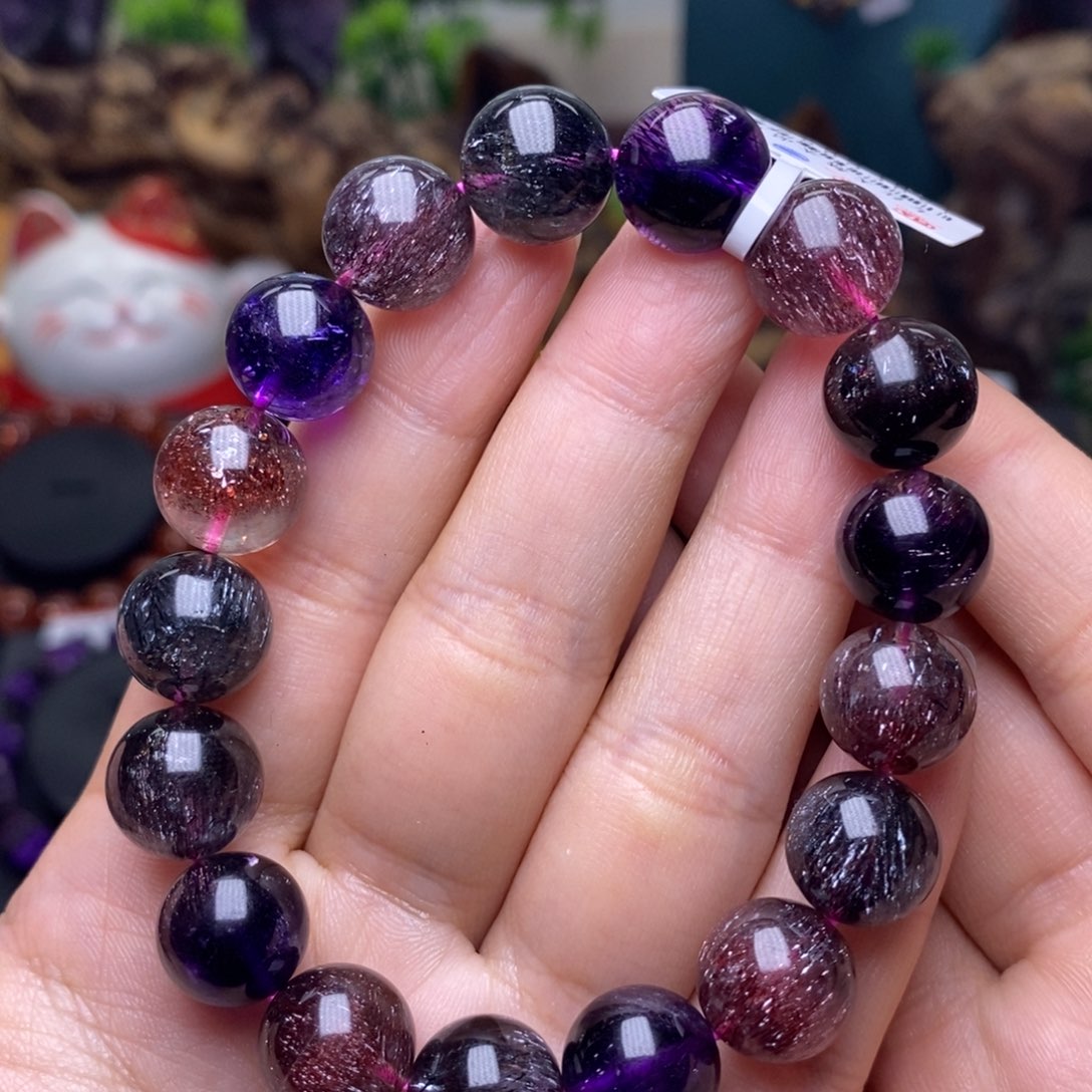 水晶A031超七单圈11m未镶嵌雨***气