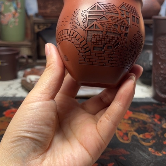 紫砂茶杯宜兴紫砂茶具