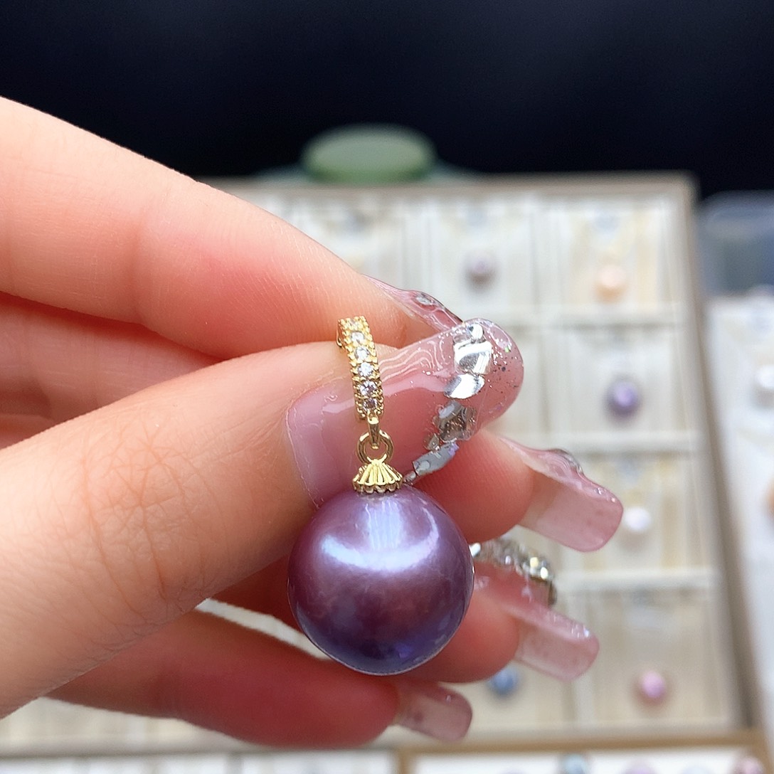 淡水珍珠颈饰合金