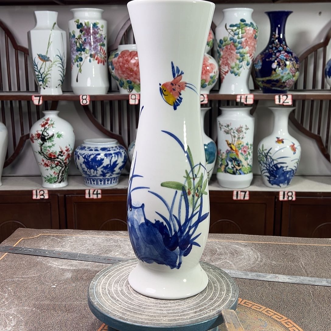 摆件陶景德镇陶瓷蛮玉